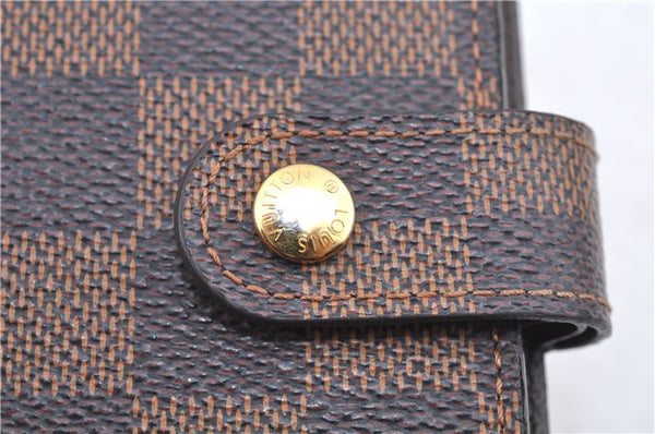 Authentic Louis Vuitton Damier Agenda PM Notebook Cover R20700 LV K4827