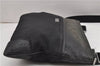 Authentic GUCCI Guccissima Shoulder Cross Bag Leather Nylon 161822 Black K4832