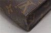 Auth Louis Vuitton Monogram Poche Toilette 19 M47544 Cosmetics Pouch Junk K4835