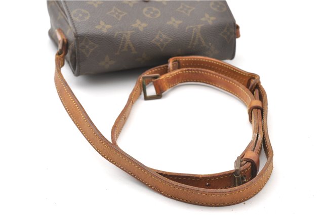 Authentic Louis Vuitton Monogram Saint Cloud MM M51243 Shoulder Bag Junk K4836