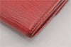 Auth Louis Vuitton Epi Pochette Porte Monnaie Credit Wallet Red M63577 LV K4838