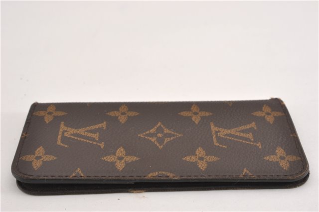 Authentic Louis Vuitton Monogram Folio Iphone 6 Case M61422 LV K4842