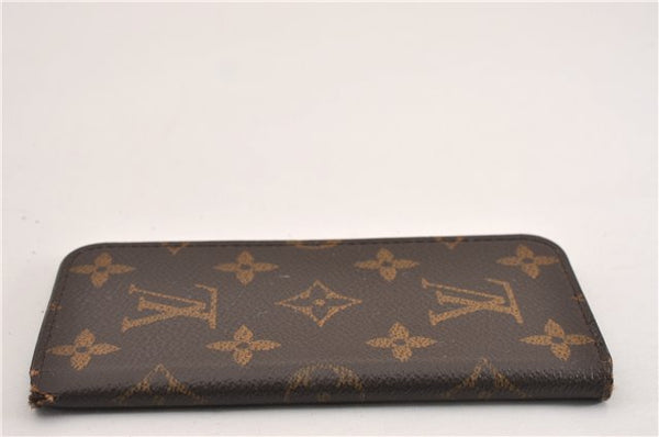 Authentic Louis Vuitton Monogram Folio Iphone 6 Case M61422 LV K4842