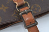 Auth Louis Vuitton Monogram Bucket PM Shoulder Tote Bag USA Model LV Junk K4845