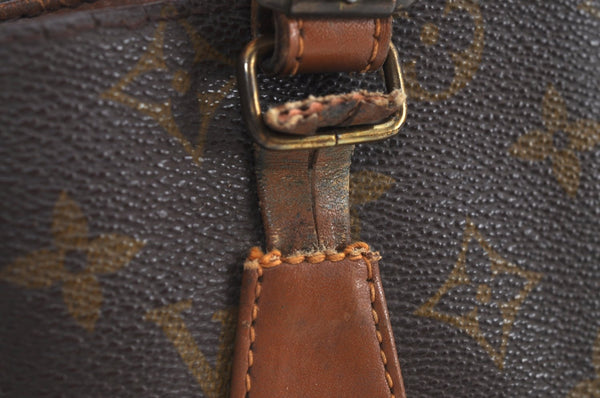 Auth Louis Vuitton Monogram Bucket PM Shoulder Tote Bag USA Model LV Junk K4845