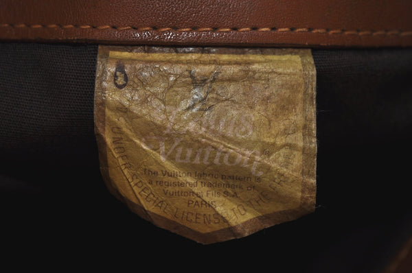 Auth Louis Vuitton Monogram Bucket PM Shoulder Tote Bag USA Model LV Junk K4845