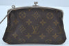 Auth Louis Vuitton Monogram Bucket PM Shoulder Tote Bag USA Model LV Junk K4845