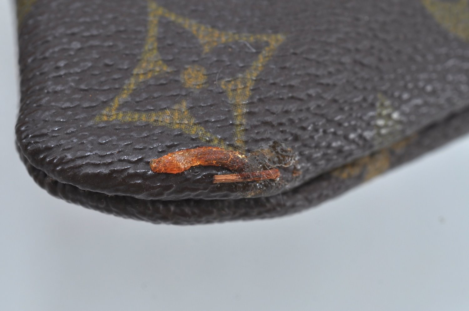 Auth Louis Vuitton Monogram Bucket PM Shoulder Tote Bag USA Model LV Junk K4845