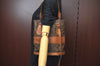 Auth Louis Vuitton Monogram Bucket PM Shoulder Tote Bag USA Model LV Junk K4845