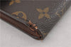 Authentic Louis Vuitton Monogram Porte Tresor Etui Papier Wallet M61202 LV K4850