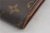 Authentic Louis Vuitton Monogram Porte Tresor Etui Papier Wallet M61202 LV K4850