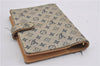 Auth Louis Vuitton Monogram Mini Agenda PM Notebook Cover R20905 Blue LV K4851