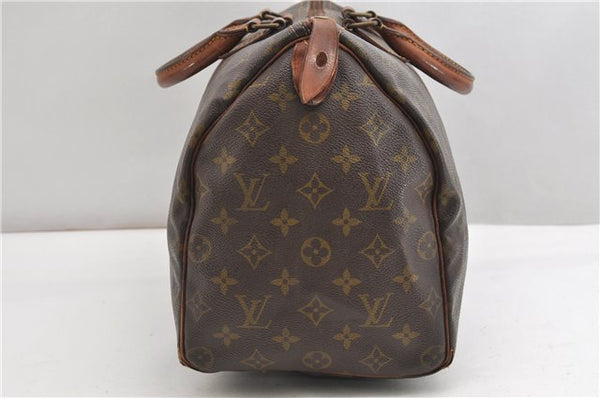 Authentic Louis Vuitton Monogram Speedy 35 Hand Boston Bag Old Model LV K4854