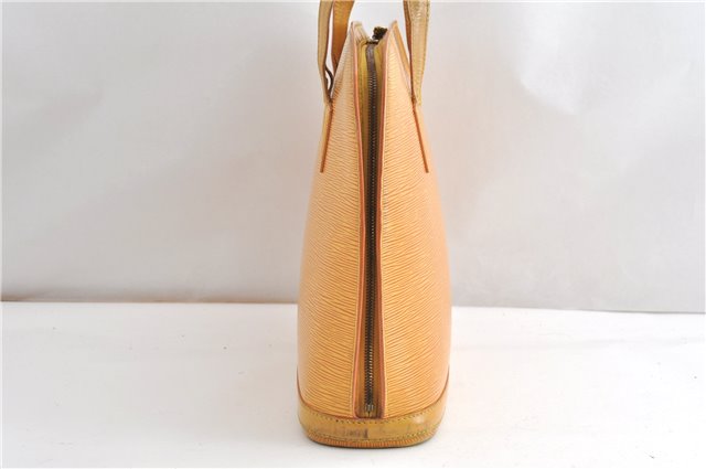 Authentic Louis Vuitton Epi Russac Shoulder Tote Bag Yellow M52289 LV K4857