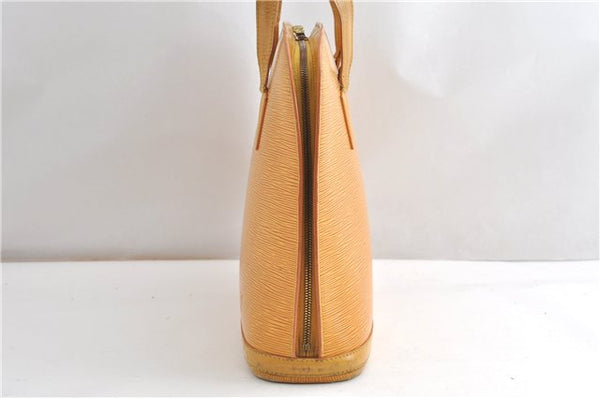 Authentic Louis Vuitton Epi Russac Shoulder Tote Bag Yellow M52289 LV K4857