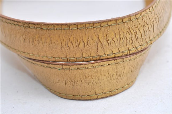 Authentic Louis Vuitton Epi Russac Shoulder Tote Bag Yellow M52289 LV K4857