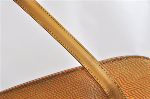 Authentic Louis Vuitton Epi Russac Shoulder Tote Bag Yellow M52289 LV K4857