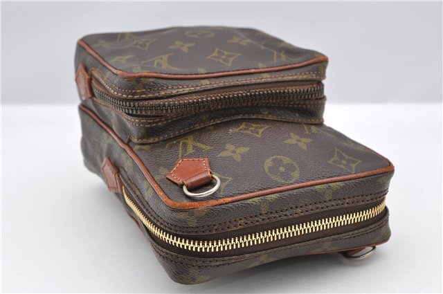 Authentic Louis Vuitton Monogram Amazone Shoulder Cross Bag Old Model Junk K4863