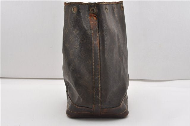 Authentic Louis Vuitton Monogram Noe Shoulder Drawstring Bag M42224 Junk K4864