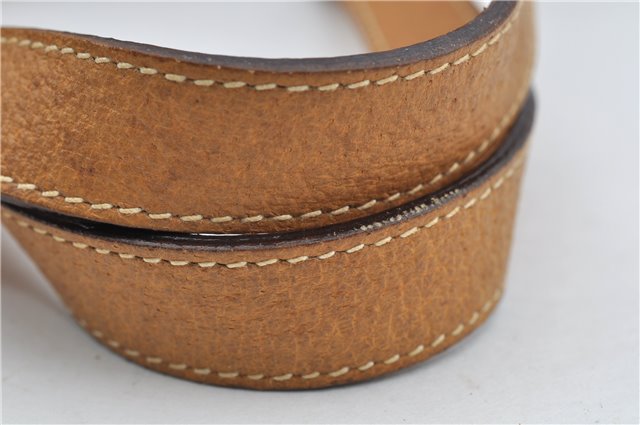 Authentic GUCCI Micro GG Shoulder Hand Bag Purse PVC Leather Brown Junk K4866