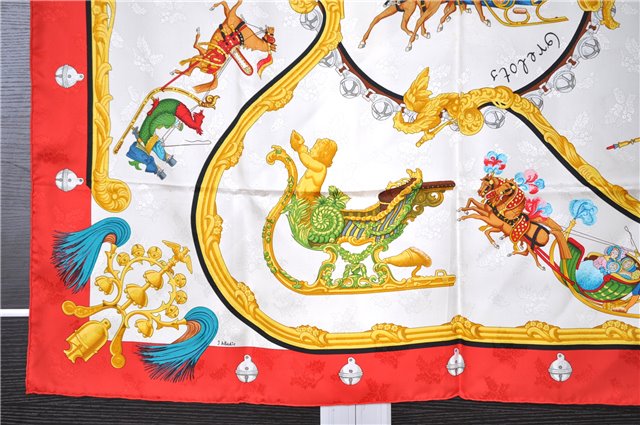 Authentic HERMES Carre 90 Scarf 