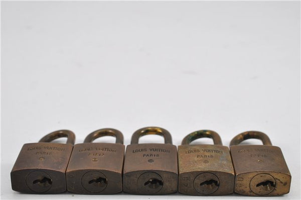 Authentic Louis Vuitton Padlock 10Set Old Model LV K4877