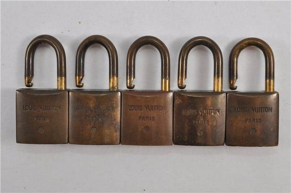 Authentic Louis Vuitton Padlock 10Set Old Model LV K4878