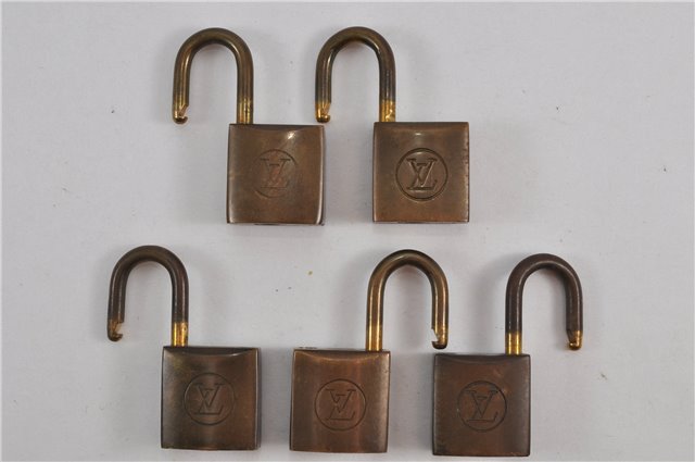 Authentic Louis Vuitton Padlock 10Set Old Model LV K4878