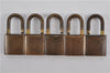 Authentic Louis Vuitton Padlock 10Set Old Model LV K4878