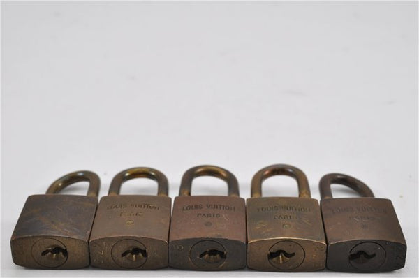 Authentic Louis Vuitton Padlock 10Set Old Model LV K4878