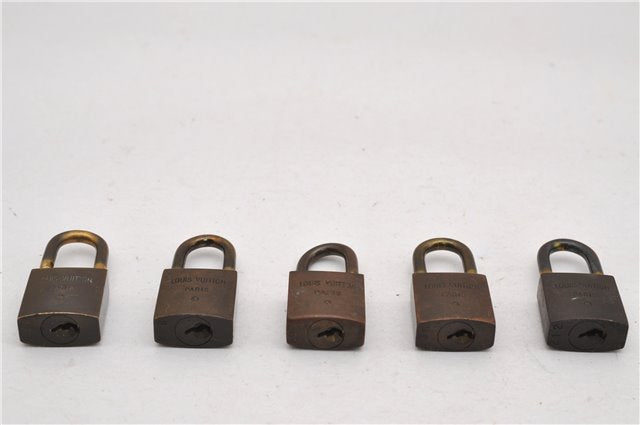 Authentic Louis Vuitton Padlock 10Set Old Model LV K4879