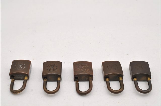 Authentic Louis Vuitton Padlock 10Set Old Model LV K4879