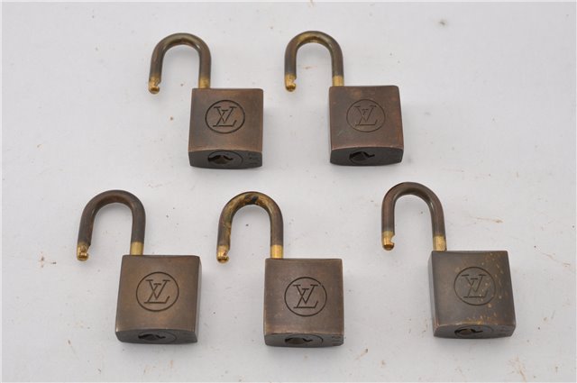 Authentic Louis Vuitton Padlock 10Set Old Model LV K4879