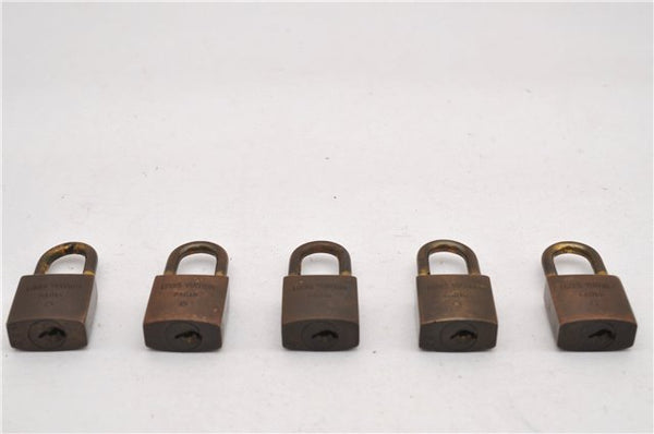 Authentic Louis Vuitton Padlock 10Set Old Model LV K4879