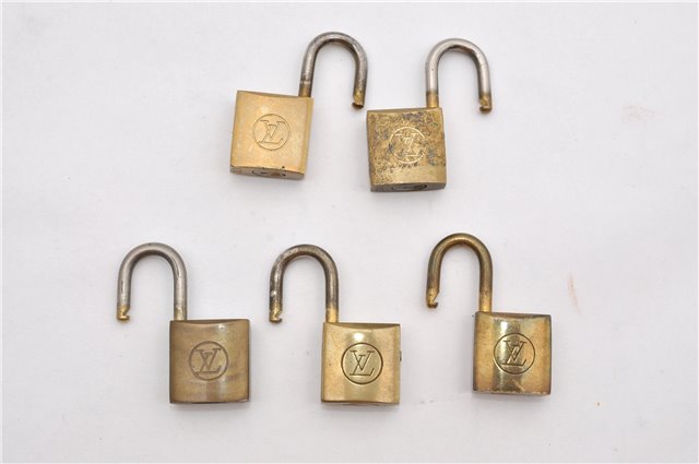 Authentic Louis Vuitton Padlock 10Set Old Model LV K4880