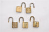 Authentic Louis Vuitton Padlock 10Set Old Model LV K4880