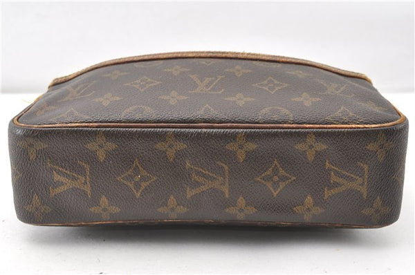 Authentic Louis Vuitton Monogram Compiegne 23 Clutch Hand Bag M51847 Junk K4885