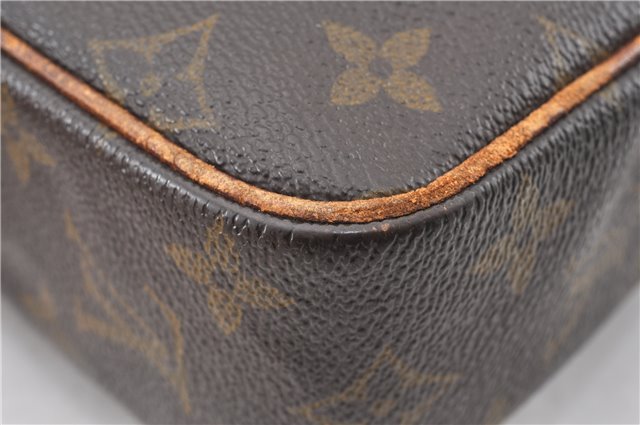 Authentic Louis Vuitton Monogram Compiegne 23 Clutch Hand Bag M51847 Junk K4885