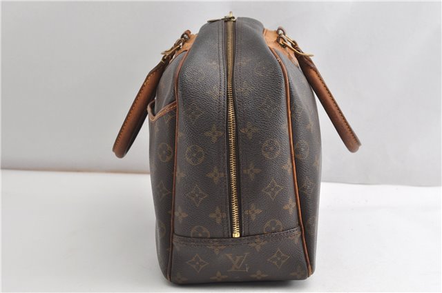 Authentic Louis Vuitton Monogram Deauville Hand Bag M47270 LV K4886