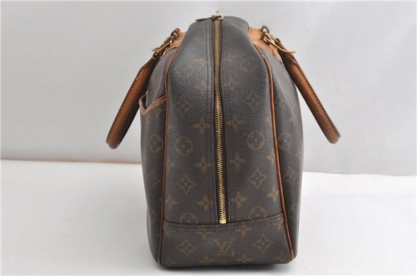Authentic Louis Vuitton Monogram Deauville Hand Bag M47270 LV K4886