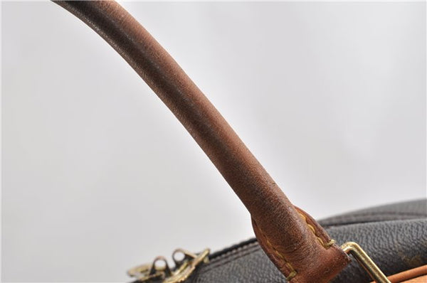 Authentic Louis Vuitton Monogram Deauville Hand Bag M47270 LV K4886