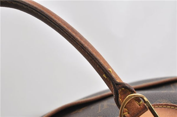 Authentic Louis Vuitton Monogram Deauville Hand Bag M47270 LV K4886