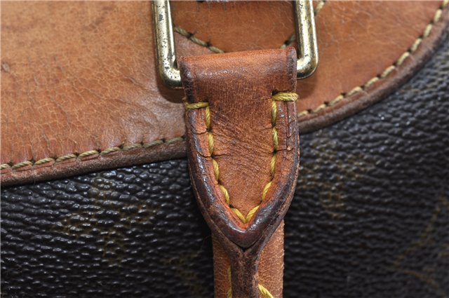 Authentic Louis Vuitton Monogram Deauville Hand Bag M47270 LV K4886