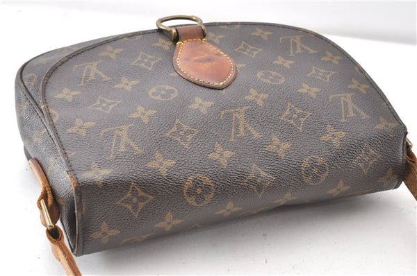 Authentic Louis Vuitton Monogram Saint Cloud GM M51242 Shoulder Cross Bag K4893