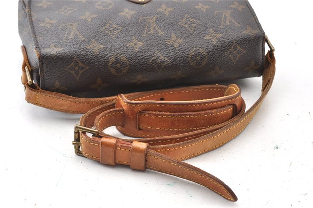 Authentic Louis Vuitton Monogram Saint Cloud GM M51242 Shoulder Cross Bag K4893
