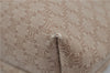 Authentic CELINE Macadam Blason Pattern Hand Pouch Purse PVC Leather Beige K4897