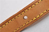 Authentic Louis Vuitton Leather Shoulder Strap For Bucket PM 27.6" Beige K4901