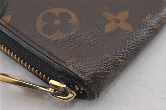 Authentic Louis Vuitton Monogram Zippy Wallet Retiro Long Black M61855 LV K4907