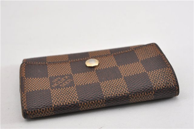 Authentic Louis Vuitton Damier Multicles 6 Key Case Holder N62630 LV K4908