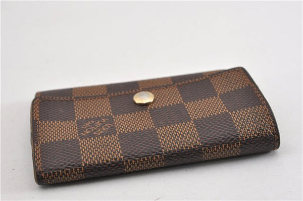 Authentic Louis Vuitton Damier Multicles 6 Key Case Holder N62630 LV K4908